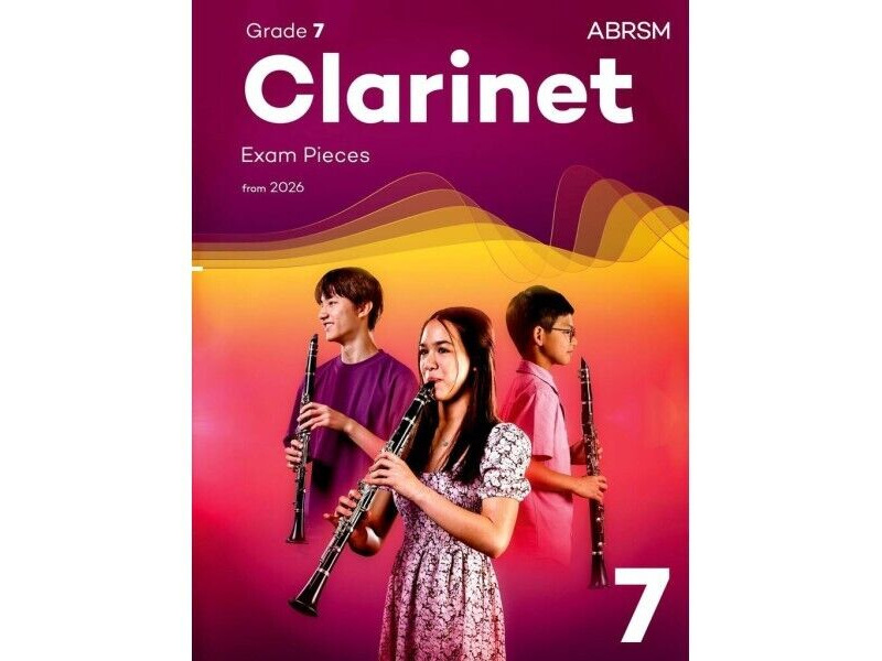 ABRSM Clarinet Exam Pieces from 2026 Grade 7 click to zoom image