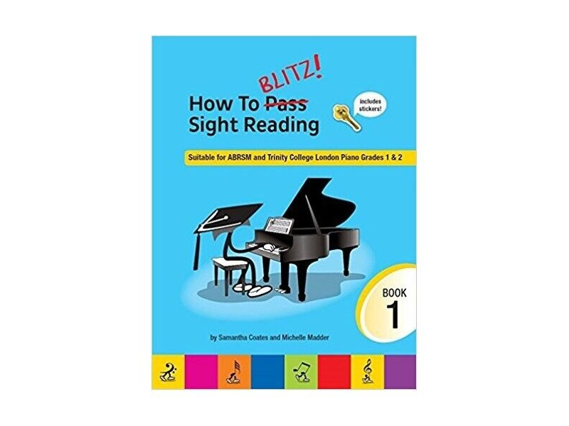 ABRSM How to Blitz! Sight-Reading Book 1 Grades 1 & 2 click to zoom image