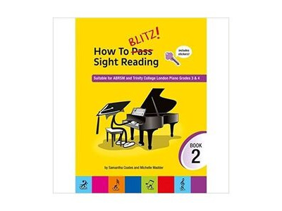ABRSM How to Blitz! Sight-Reading Book 2 Grades 3 &amp; 4