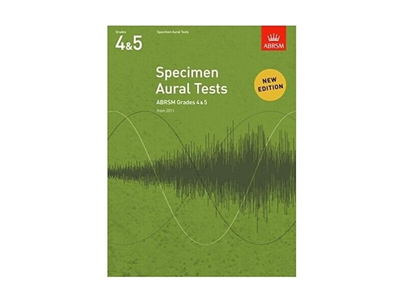 ABRSM Specimen Aural Tests  Grades 4 & 5 (with audio) click to zoom image