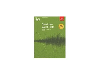 ABRSM Specimen Aural Tests Grades 4-5