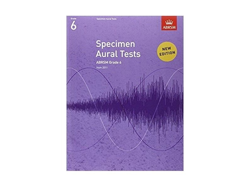 ABRSM Specimen Aural Tests New Edition Grade 6 click to zoom image