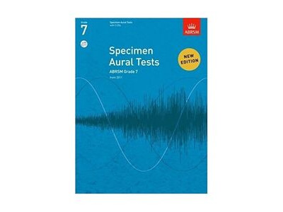 ABRSM Specimen Aural Tests New Edition Grade 7