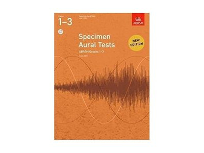 ABRSM Specimen Aural Tests New Edition Grades 1 - 3