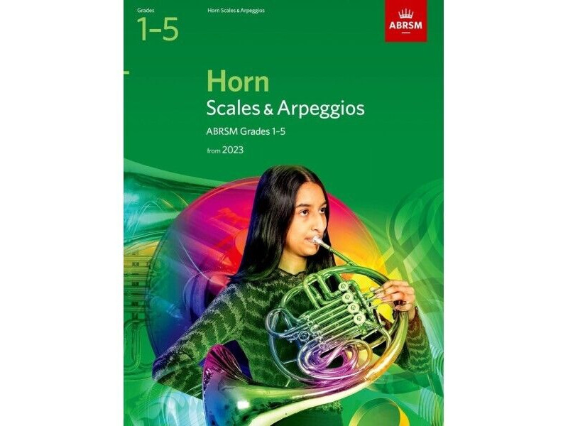 ABRSM Scales And Arpeggios For Horn Grades 1-5 click to zoom image