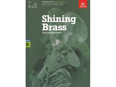 ABRSM Shining Brass: Book 2 B flat Piano Accompaniments