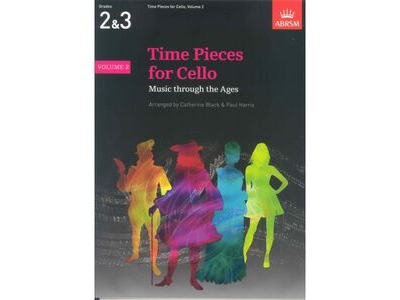 ABRSM Time Pieces For Cello Volume 2 Grades 2&3
