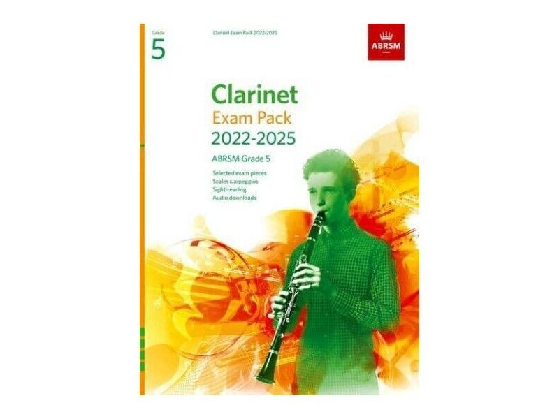 ABRSM Clarinet Exam Pack from 2022 Grade 5 click to zoom image