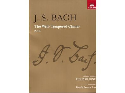 ABRSM Bach - The Well Tempered Clavier Part II: ABRSM