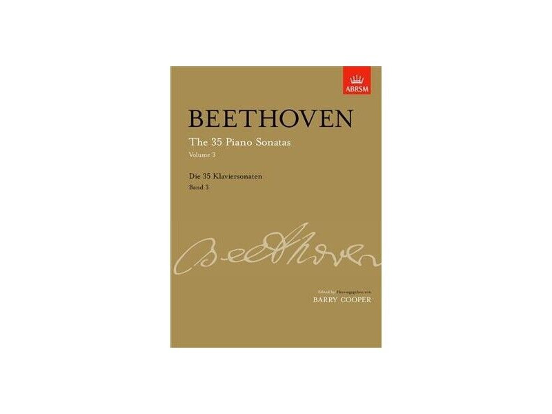ABRSM Beethoven - The 35 Piano Sonatas Volume 3 click to zoom image