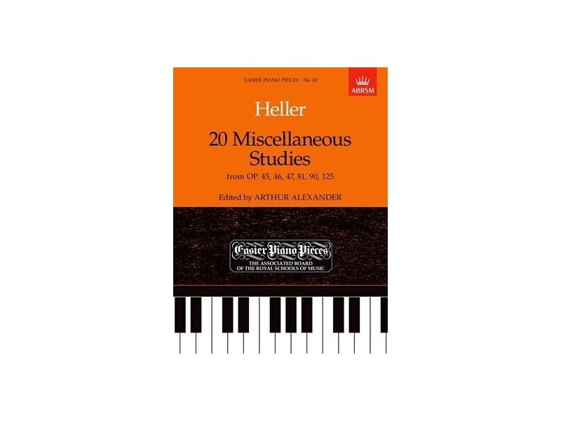 ABRSM Heller : 20 Miscellaneous Studies click to zoom image