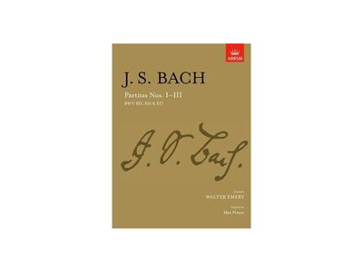 ABRSM J S Bach - Partitas Nos I-III BWV 825 , 826 & 827