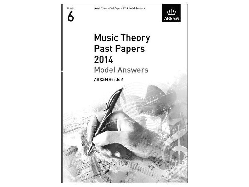 ABRSM Music Theory Past Papers 2014 - Model Answers (Grade 6) click to zoom image