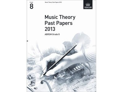 ABRSM Theory Of Music Exam 2013 Past Paper Grade 8