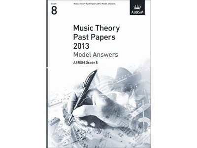 ABRSM Theory Of Music Exam 2013 Past Paper Model Answers Grade 8
