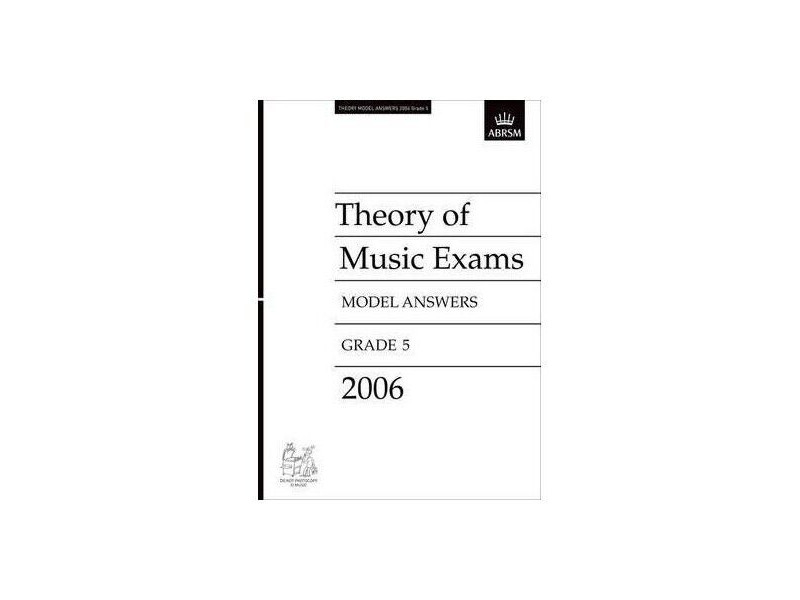 ABRSM Theory of Music Exams 2006, Grade 5 click to zoom image
