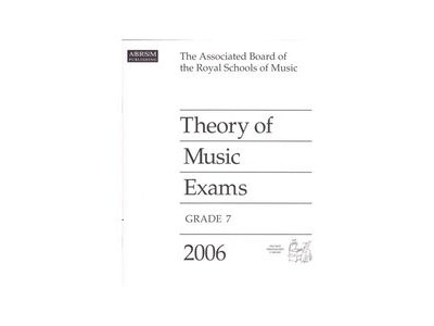 ABRSM Theory of Music Exams 2006, Grade 7