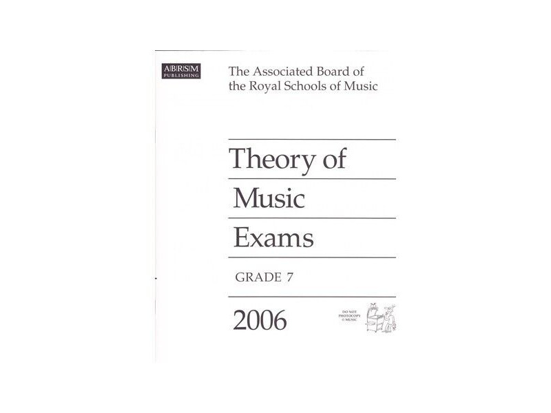 ABRSM Theory of Music Exams 2006, Grade 7 click to zoom image