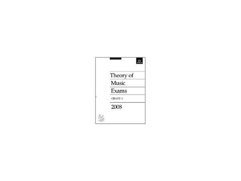 ABRSM Theory of Music Exams 2008, Grade 6 click to zoom image