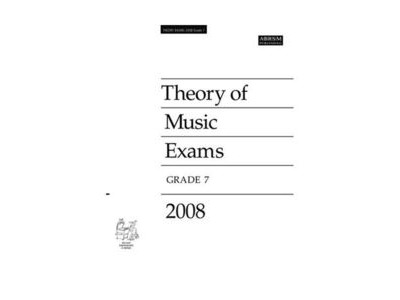 ABRSM Theory of Music Exams 2008, Grade 7