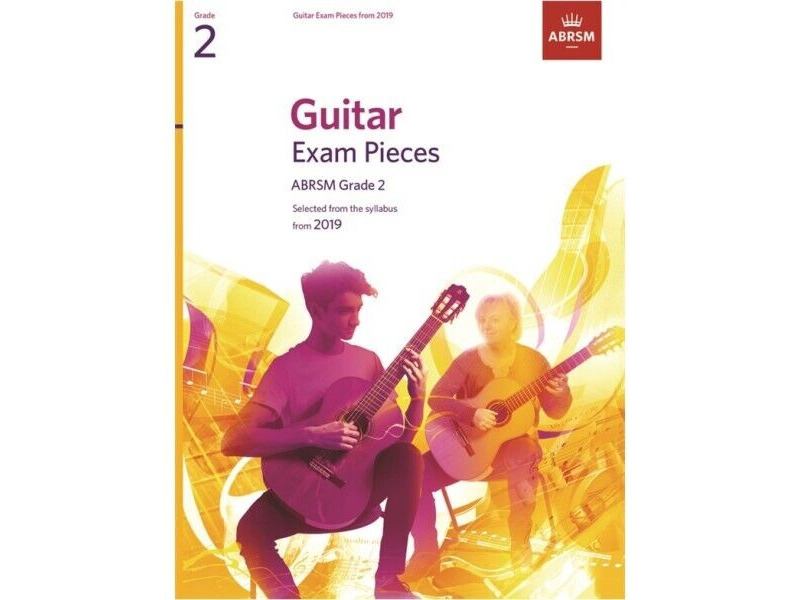 ABRSM Guitar Exam Pieces, 2019 Grade 2 (Book Only Edition) click to zoom image