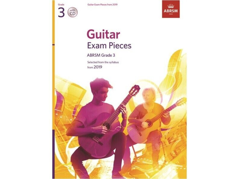 ABRSM Guitar Exam Pieces, 2019 Grade 3 (CD Edition) click to zoom image