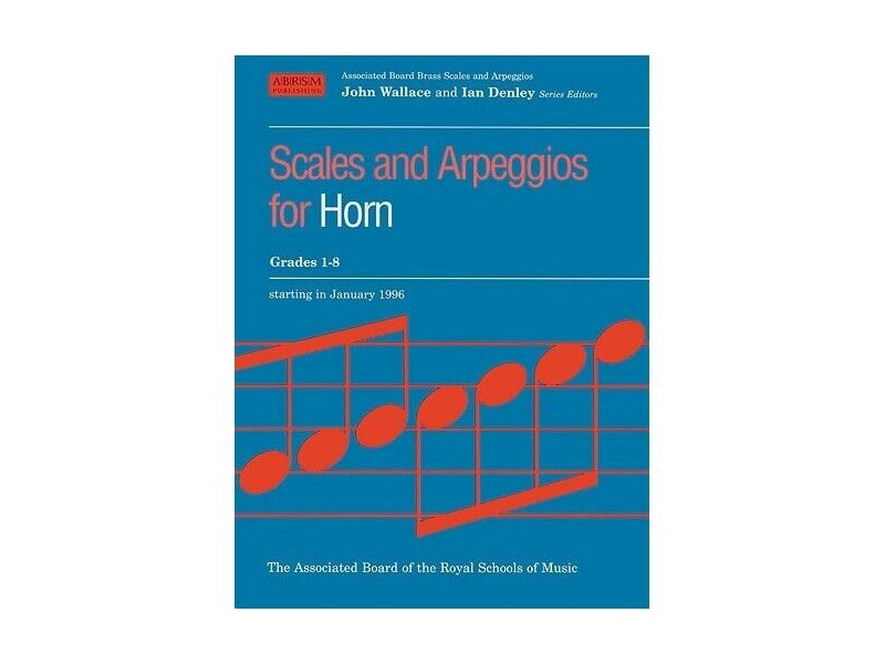 ABRSM Scales and Arpeggios for Horn Grades 1-8 click to zoom image