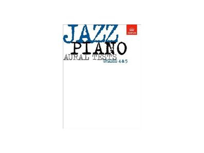 ABRSM Jazz Piano Aural Tests Grades 4-5