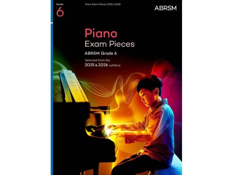 ABRSM Piano Exam Pieces 2025 & 2026 Grade 6 click to zoom image