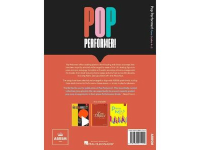 ABRSM Pop Performer! Piano Grade 4-5 click to zoom image