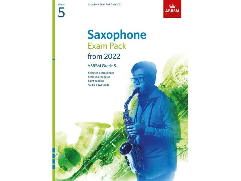 ABRSM Saxophone Exam Pack from 2022 Grade 5 click to zoom image