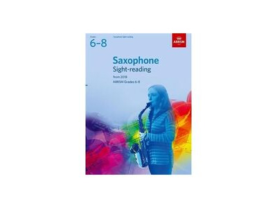 ABRSM Saxophone Sight-Reading Tests Grades 6-8