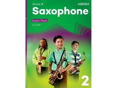 ABRSM Saxophone Exam Pack from 2026 Grade 2 