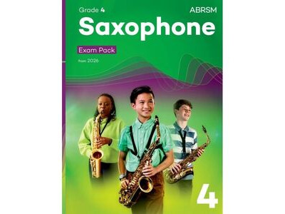 ABRSM Saxophone Exam Pack from 2026 Grade 4