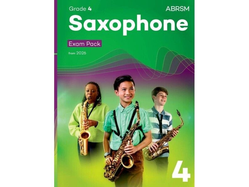 ABRSM Saxophone Exam Pack from 2026 Grade 4 click to zoom image