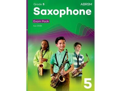 ABRSM Saxophone Exam Pack from 2026 Grade 5