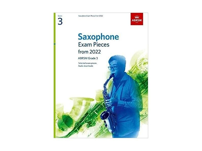 ABRSM Saxophone Exam Pieces from 2022 Grade 3 click to zoom image