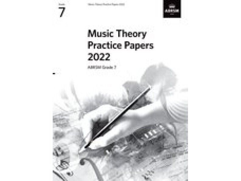 ABRSM Music Theory Practice Papers 2022 Grade 7 click to zoom image