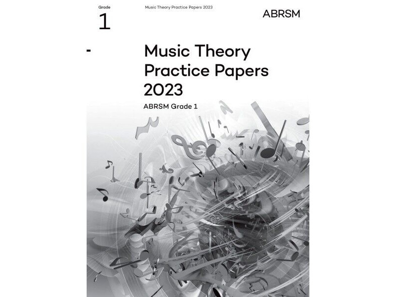 ABRSM Music Theory Practice Papers 2023 Grade 1 click to zoom image