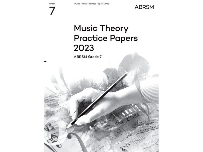 ABRSM Music Theory Practice Papers 2023 Grade 7 click to zoom image