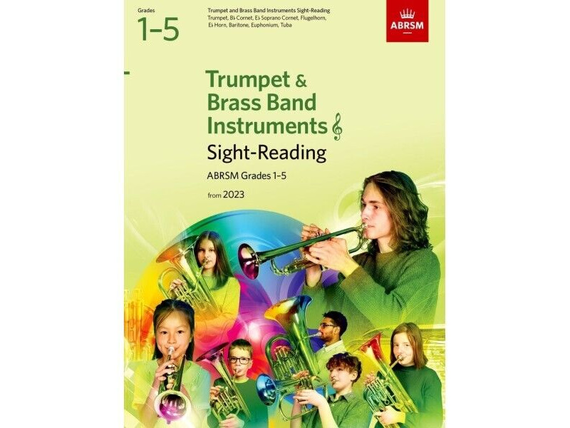 ABRSM Sight Reading For Trumpet Grades 1-5 click to zoom image