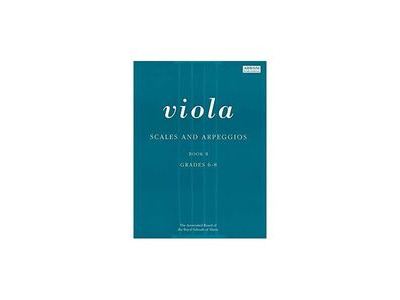 ABRSM Viola Scales &amp; Arpeggios Book 2 Grades 6-8