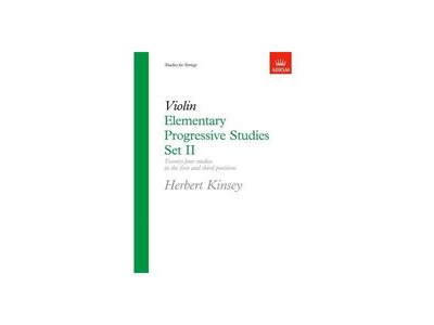 ABRSM Violin Elementary Progressive Studies Set II 