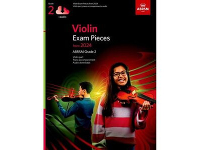 ABRSM Violin Exam Pieces 2024, Grade 2 w/Audio 