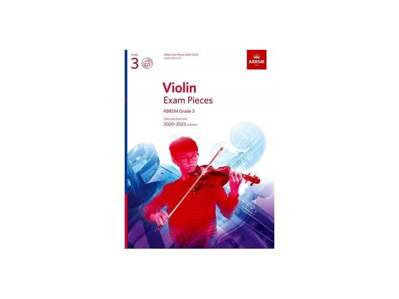 ABRSM Violin Exam Pieces Grade 3 2020-2023 (CD Edition) click to zoom image