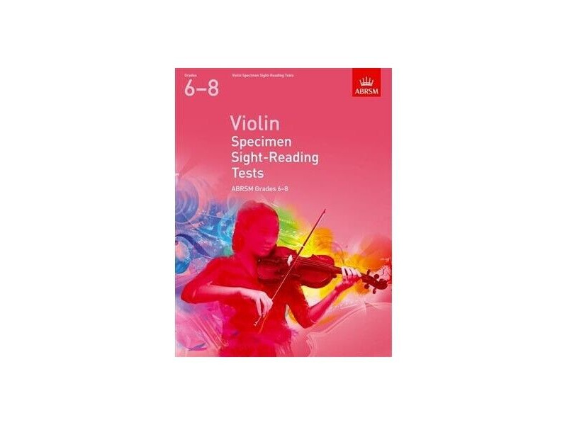 ABRSM Violin Specimen Sight-Reading Tests Grades 6-8 click to zoom image