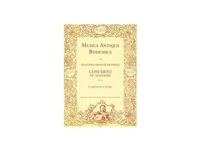 Barenreiter Musica Antiqua Bohemica : Concerto E flat major Clarinet