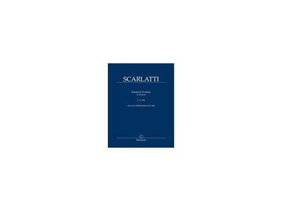 Barenreiter Scarlatti Sonata in D Minor for Keyboard 