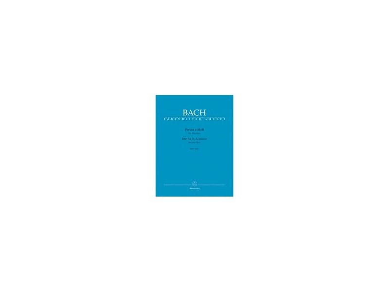 Barenreiter Bach Partita in A minor Flute Solo BMV 1013 click to zoom image