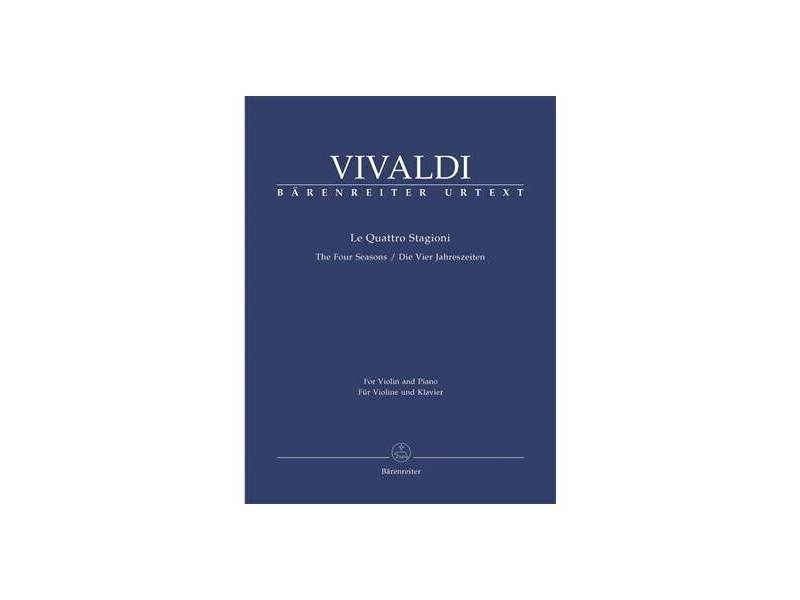 Barenreiter Vivaldi : The Four Seasons Op. 8 click to zoom image